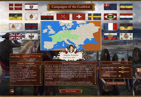 napoleon total war campaign map